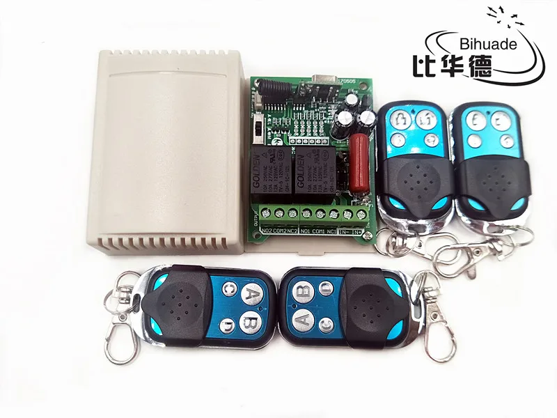 Универсальный беспроводной пульт дистанционного управления 433 МГц 12 В 220 2 канала