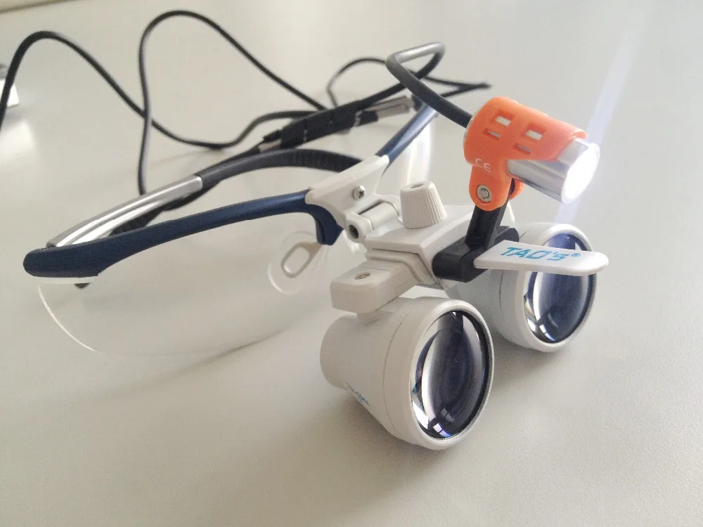 TAOS лупы с увеличением 3.0X титановой рамой рабочее расстояние 380 мм|magnification loupes|loupe