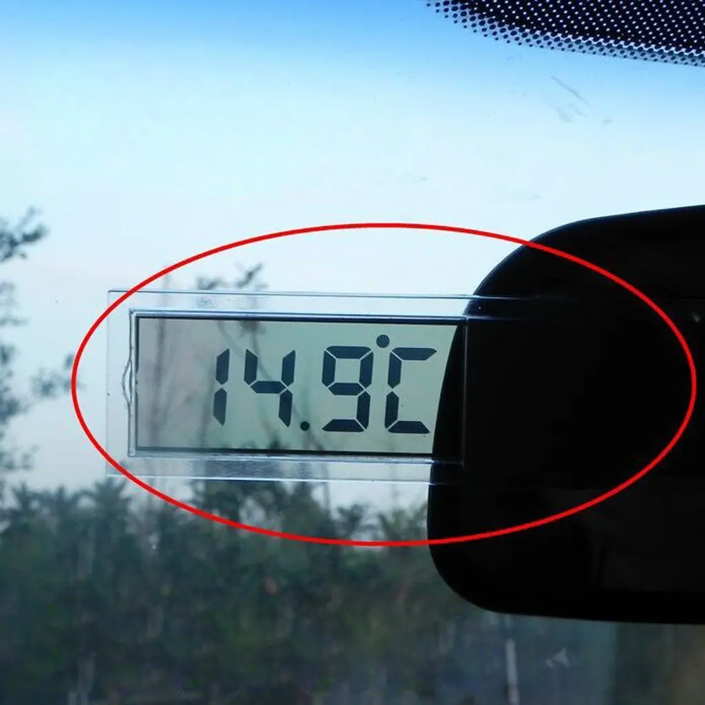 Автомобильный Грузовик ЖК цифровой датчик температуры в/Открытый термометр