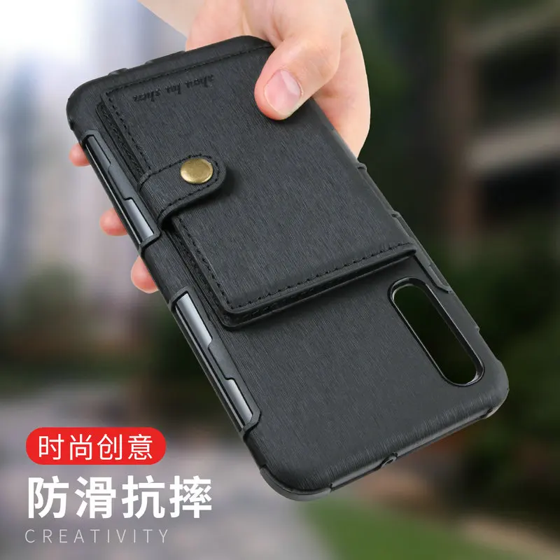Матовая ткань флип для Coque samsung A50 чехол A20 samsung A70 чехол слот для карт кошелек чехол на заднюю панель телефона для Samsugn Galaxy A30 крышка A10
