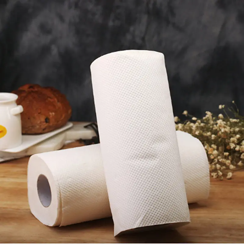 Новая Полезная Горячая продажа 2 рулона мягкой кухонной бумаги абсорбирующая