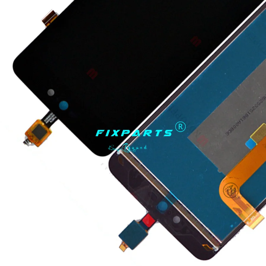 Черный 5 0 &quotоригинальный протестированный ЖК дисплей Wiko Rainbow jam 3G / 4G кодирующий
