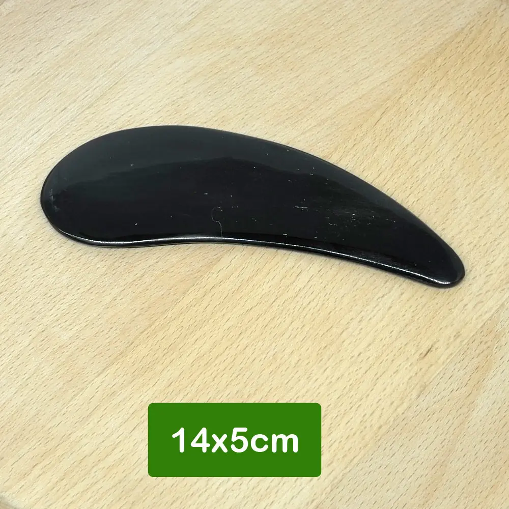 1pcs Gua Sha соскабливающий массажный инструмент массажер для тела Когтеточка Guasha доска спа буйвол скребок для лица забота о здоровье тела против морщин - Цвет: 1pcs