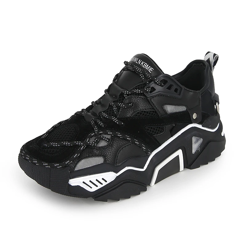 

WADNASO Fashion Women Chunky Sneakers Lace Up Platform Casual Shoes Low Top Sneaker Women Trainers zapatos de mujer XU022