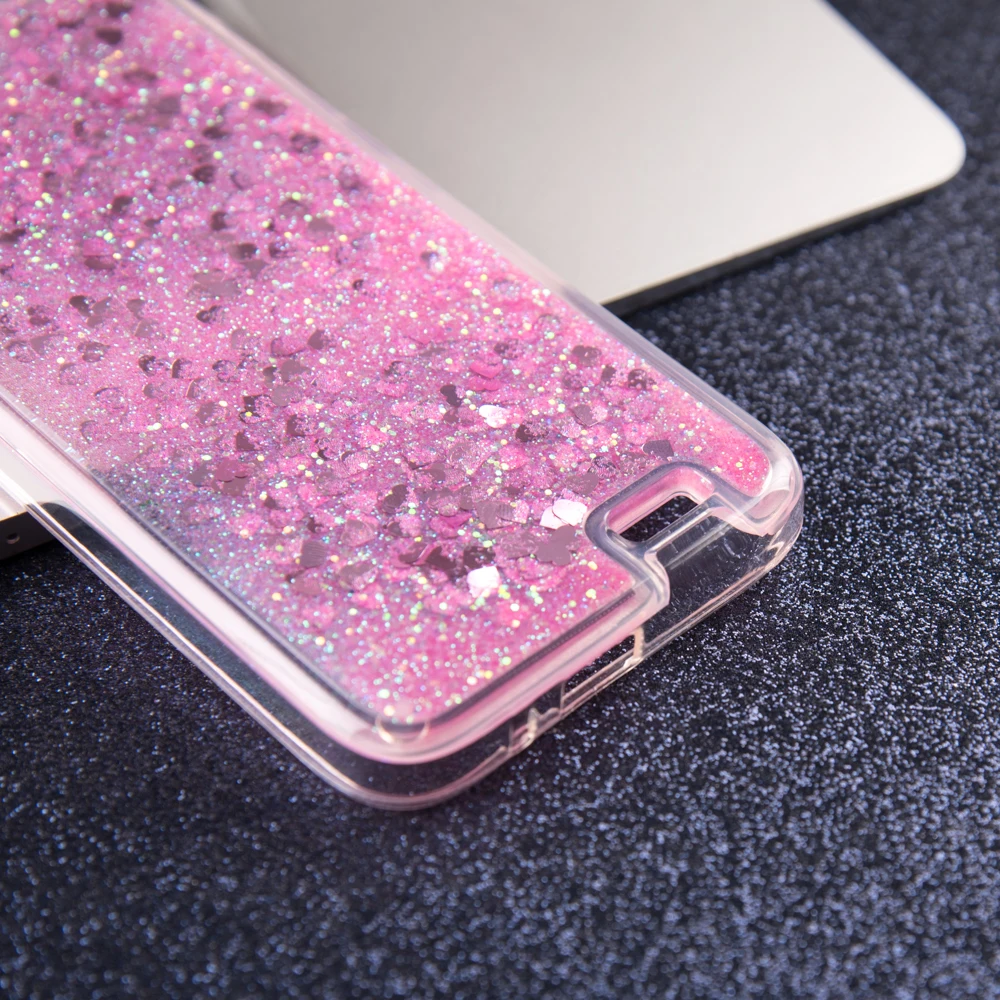 Tobebest huawei G7 динамический жидкие блестки песок в виде плывучего песка