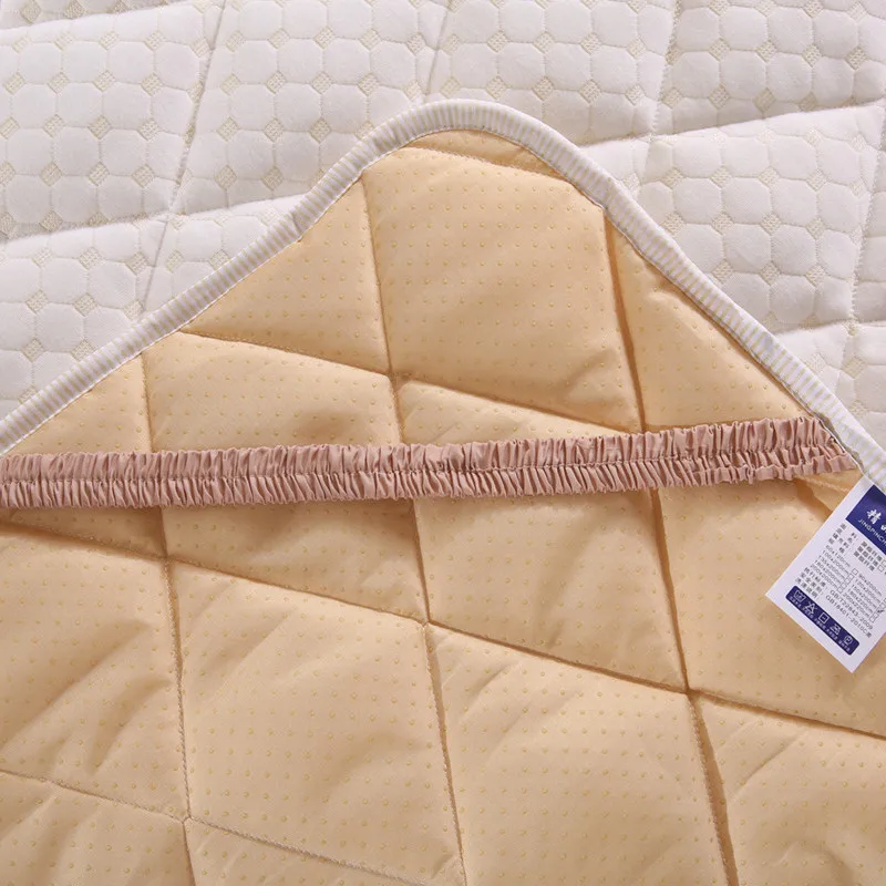 Стеганое постельное белье простыни мягкие дышащие удобные трикотажные матрас