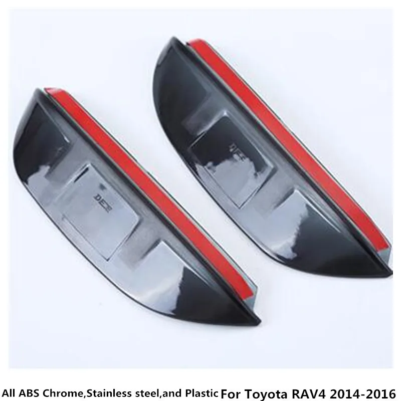 Для Toyota RAV4 2014 2015 2016 автомобильный Стайлинг заднего вида боковое стекло