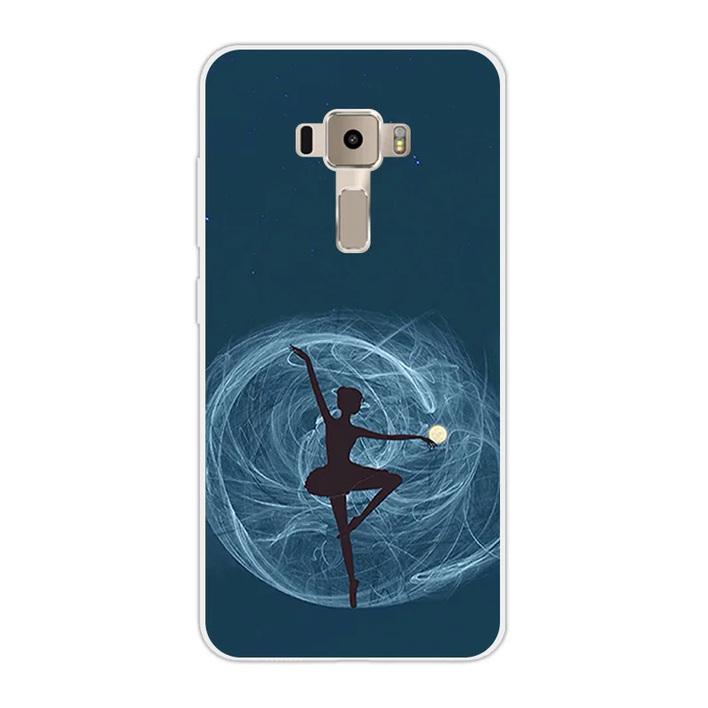 Fashion Ultra Soft Silicone TPU For Asus Zenfone 3 ZE520KL Kiss Design Phone Case for Bags Capa | Мобильные телефоны и