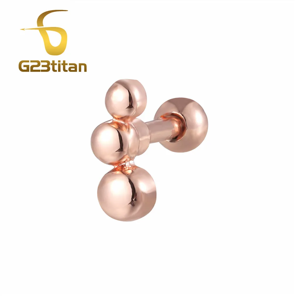 G23titan прокола ушей серьги для ушей для хрящевой пирсинг 16 г 6 мм хирургические стальные Ушные Шпильки Женские аксессуары Модная бижутерия для пирсинга - Окраска металла: tragus earing