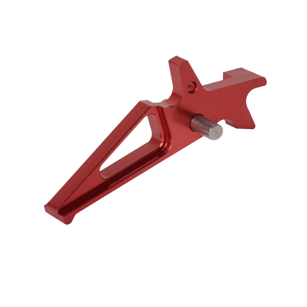 Red Tacticfans IPSC конкурентоспособными тактическая охотничья внутренний Запчасти ЧПУ Алюминий таймер триггера для M4 M16 серии Airsoft - Цвет: Red