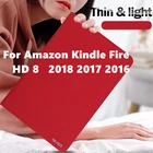 Чехол из искусственной кожи для Kindle Fire HD 8, чехол 2018 2017 2016, умный противоударный жесткий чехол для Kindle Fire HD8 6-го 7-го 8-го поколения