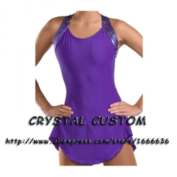 Профессиональное индивидуальное платье для фигурного катания красивое новое