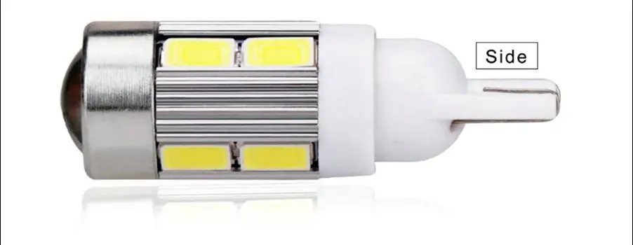 1x T10 194 192 921 супер яркий 10 SMD 5630 5730 СВЕТОДИОДНЫЙ Автомобильный парковочный
