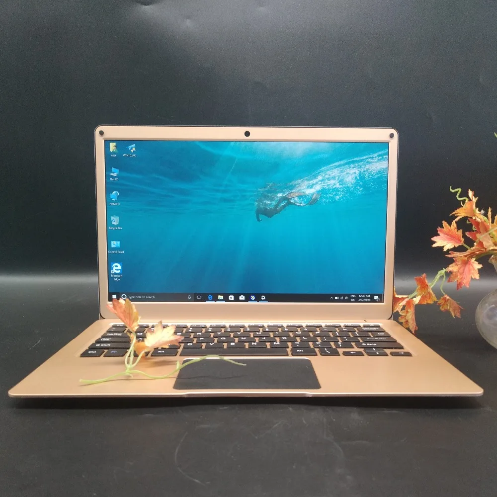 DEEQ ноутбука 13 3 дюйма ips Экран Ultrabook Игровые ноутбуки Intel J3455 Win10 Тетрадь компьютер с