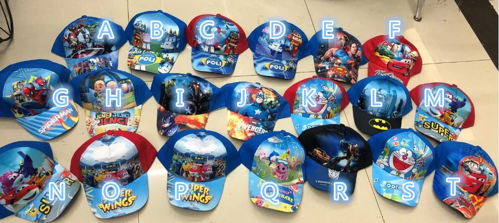 1pcs popular cartoon avengers mix Fashion Sun Hat Casual Cosplay Baseball Cap children party gifts | Спорт и развлечения