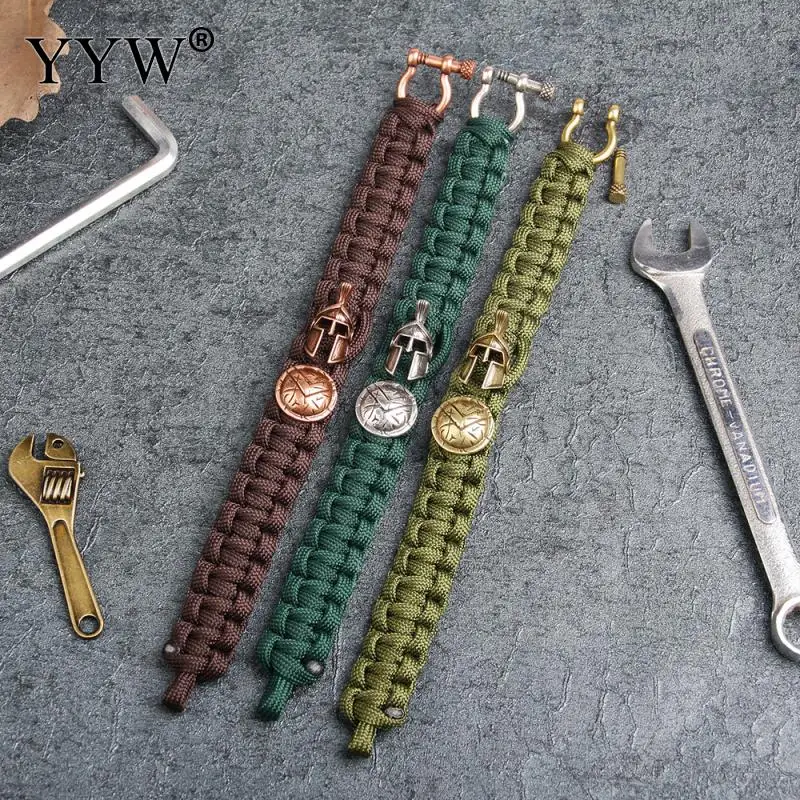 Нейлоновый шнур браслет мужской модный изысканные украшения Woveb Masculina ручной