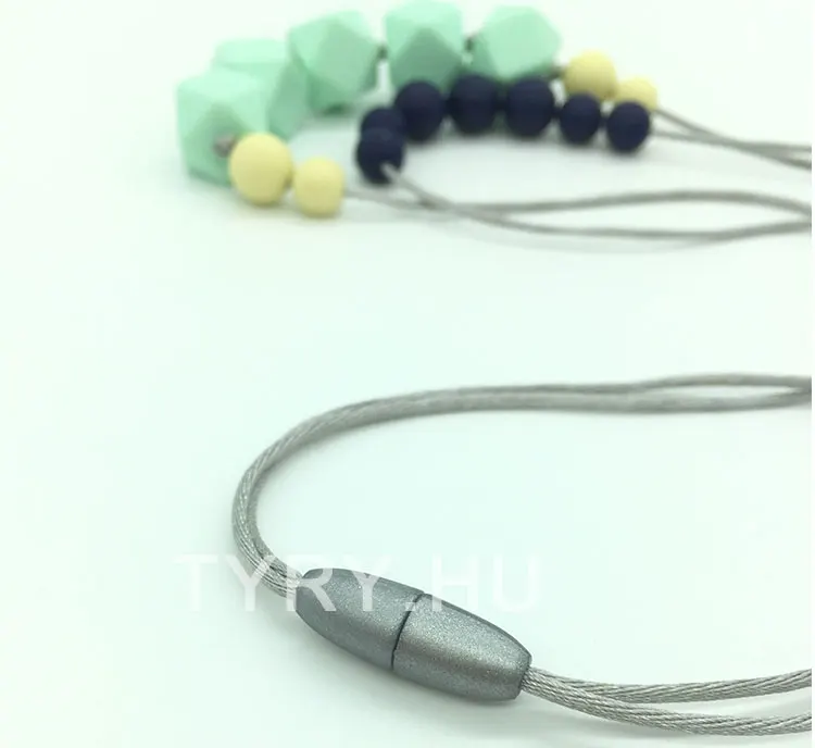 Пластиковые застежки-карабины для прорезывания зубов 25 пар