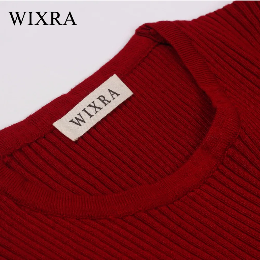 Wixra модное женское облегающее платье с длинным рукавом сексуальное уличное