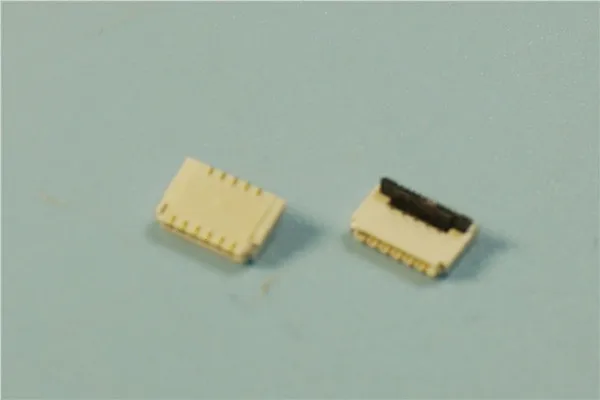 10 шт. FPC коннектор 11 Pin 0 3 мм Шаг 9 высота задний Флип тип двухсторонний верхний и