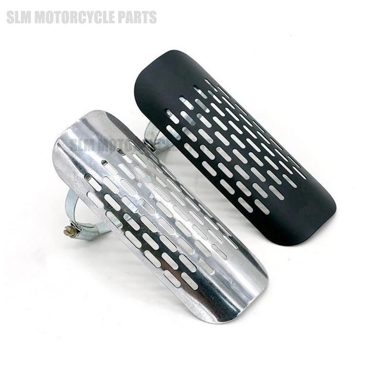 Выхлопной глушитель CNC для мотоцикла защита ножек трубы тепловая крышка с