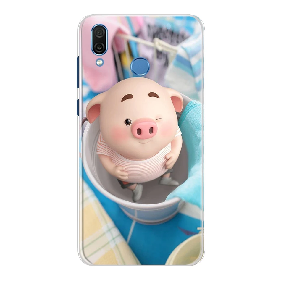 Cool Design CaseS For Huawei P smart 2019 Silicone 3D On Z STK-LX1 Soft TPU Back Cover Smart FIG-LX1 |