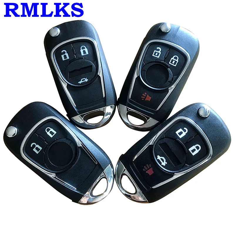 2/2 + 1/3/4 кнопочный модифицированный откидной складной чехол для ключа Chevrolet Chevy Cruze