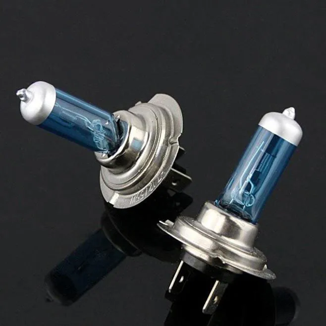 

2 H7 Halogen Lantern Lights 12V 55W 6000K Ultra White Car Halogen Bulb Car White Light High Power Light Source