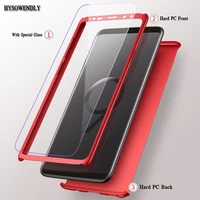 silicone hard pc tempered glass case for samsung galaxy a10 a20 a30 a40 a50 a60 a70 a10s a11 a20e a20s a21s a31 a41 a51 a71 m10