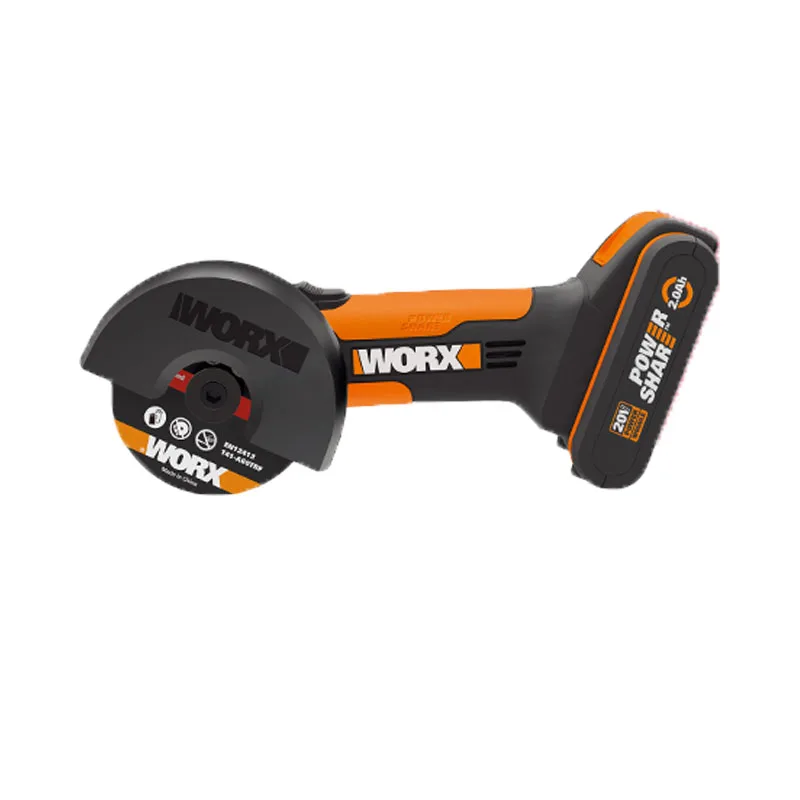 Мини резак Worx WX801 беспроводная угловая шлифовальная машина 20 в мощность