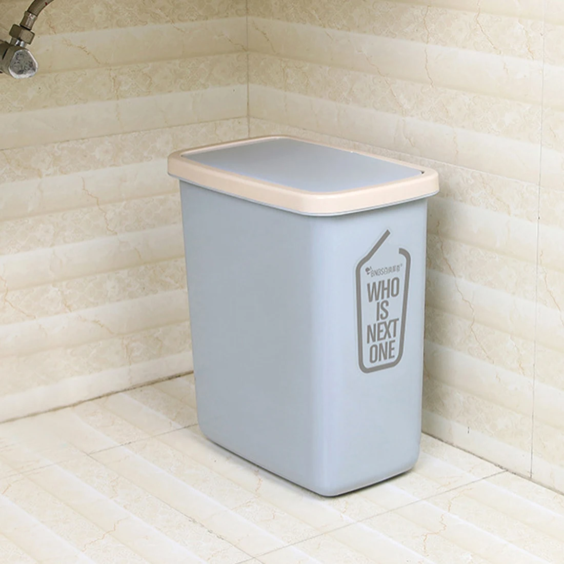 HIPSTEEN 9L квадратная поворотная крышка мусорная корзина Bathroon офисный зазор мусорная корзина с прессованным кольцом