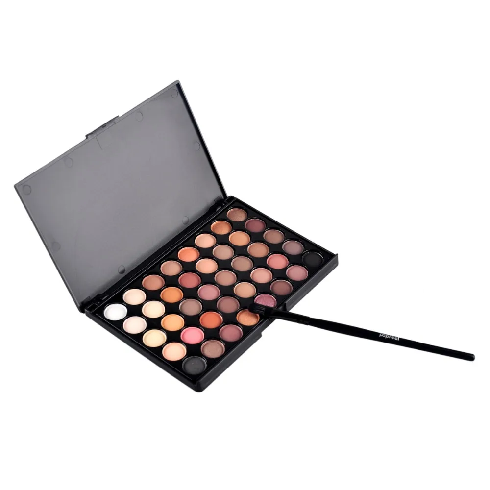 40 Colors Matte Pigment Eyeshadow Palette Cosmetic Makeup Set Eye Shadow + Brush |