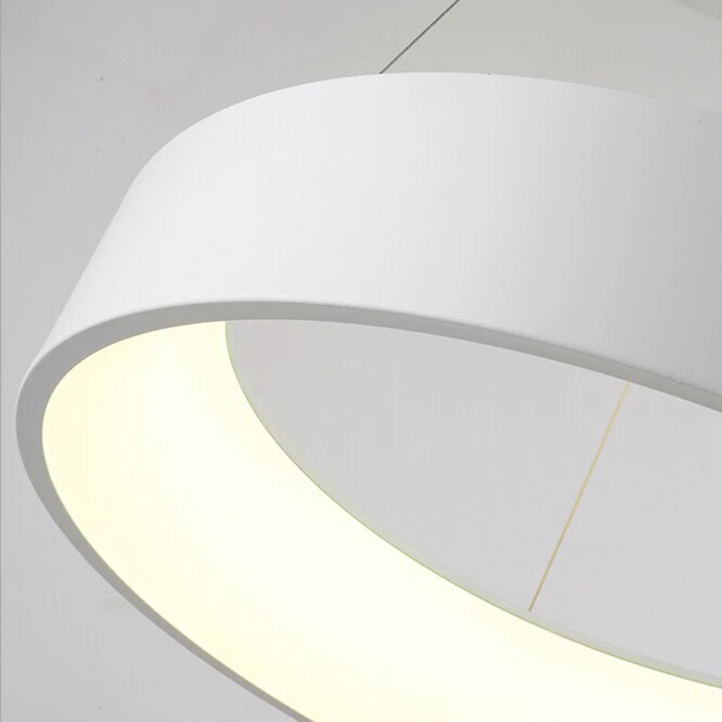 Минималистичная круглая светодиодный ная люстра современный потолочный