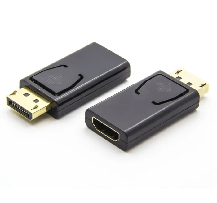 10 шт./лот адаптер преобразователь с портом дисплея папа на hdmi мама|Компьютерные