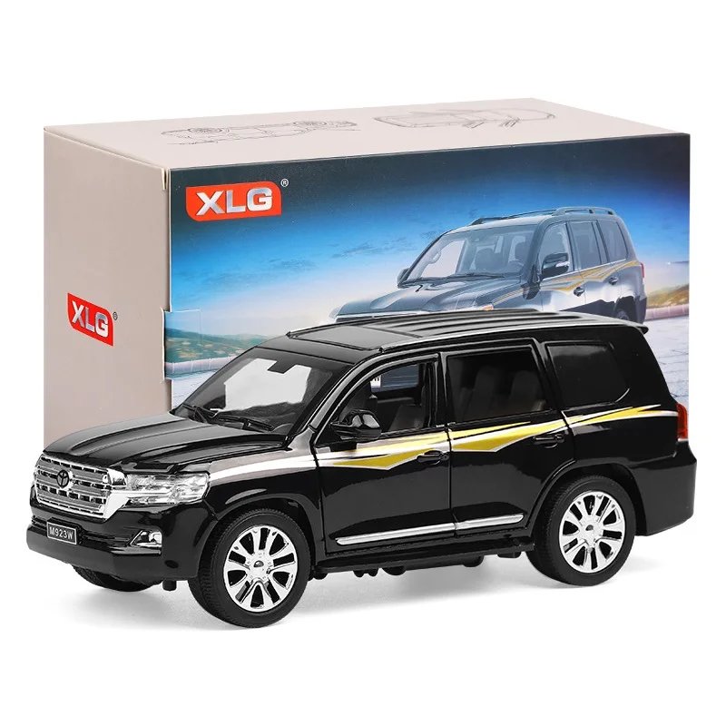Внедорожник из сплава 1:24 длина 20 см Land Cruzer(M923W-6) с 6 дверями отличное качество для