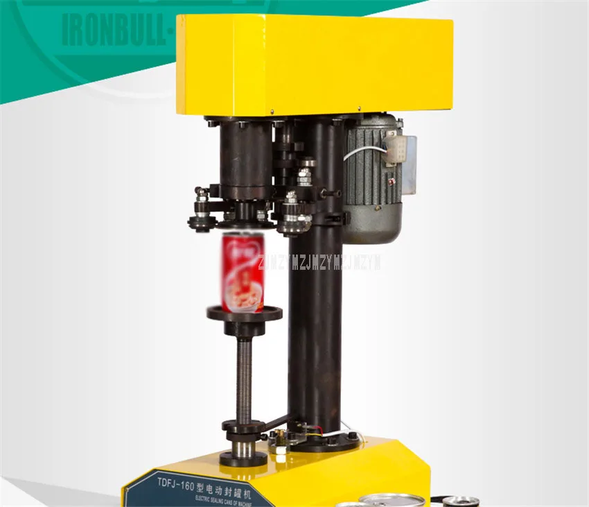 

TDFJ-160 Automatic Electric Can Sealer Tin Sealer 8.5cm/10cm Mouth Size Can Sealing Machine Height 4-20cm 25pcs/min 220V/110V