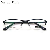 free shipping glasses classic vintage oculos stainless steel half frame eyeglasses with tr90 temple simple d109