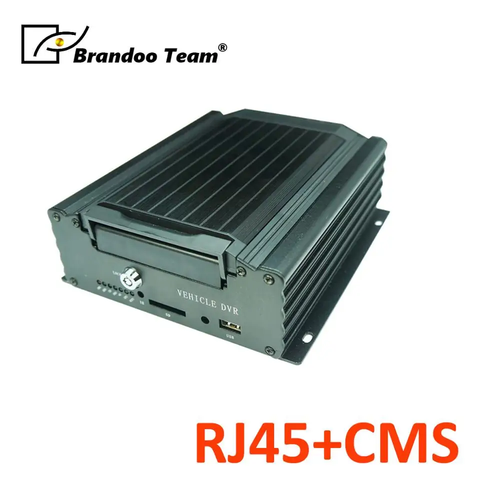 RJ45 and CMS Gps 3g мобильный видеорегистратор H.265 gps 4G RJ45 4CH 1080P HDD мобильный видеорегистратор, MDVR цифровой видеорегистратор, full HD Автомобильный видеорегистратор для всех транспортных средств - Название цвета: RJ45 and CMS