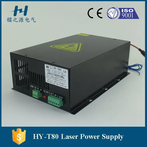Оптовая продажа с фабрики 80 Вт T80 co2 источник питания для стеклянной трубки|power