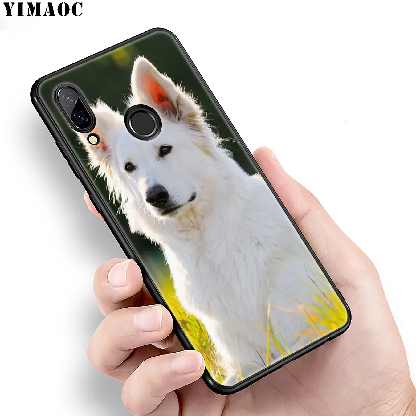 Мягкий силиконовый чехол YIMAOC для телефона с немецкой овчиной Huawei Mate 30 20 10 Pro Lite Nova