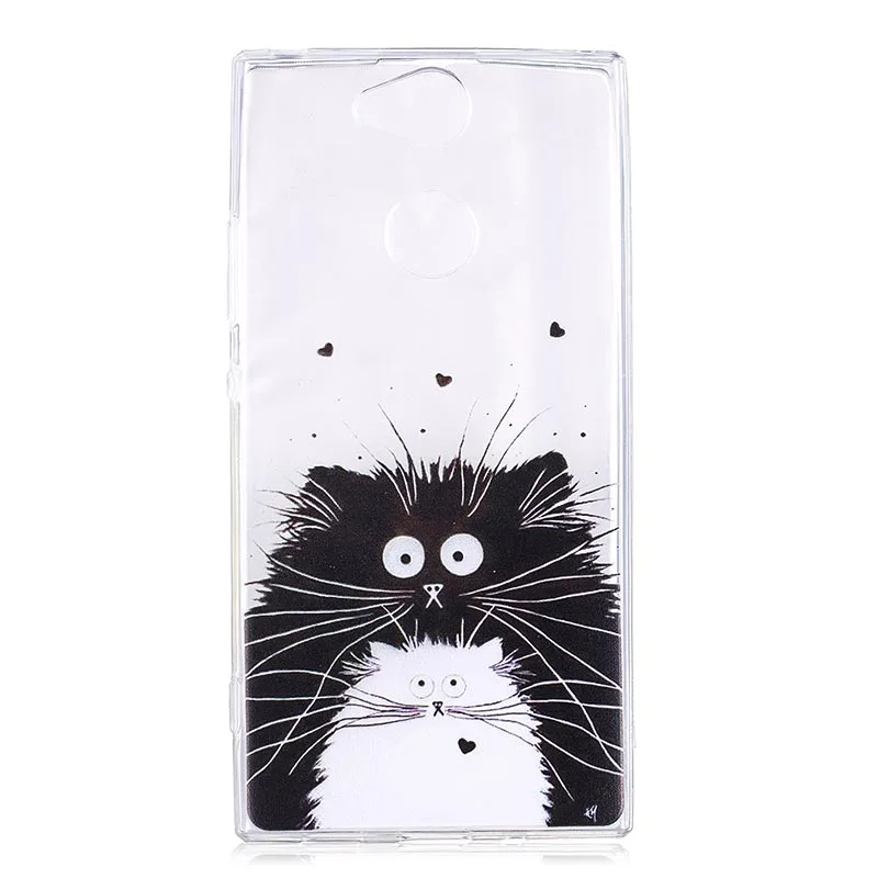 Чехол YIESOM для sony Xperia L1 L2 XA XA1 XA2 Ultra XA1 Plus XZ1 XZ1 Compact E5, мягкий силиконовый чехол из ТПУ для sony XA2 Ultra