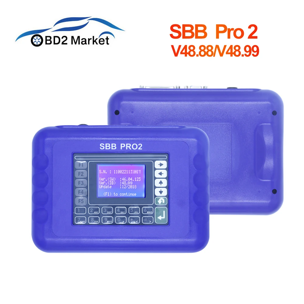 SBB V48.99 V48.88 Авто программатор ключей Pro2 поддержка для Toyota G Chip без ограниченных