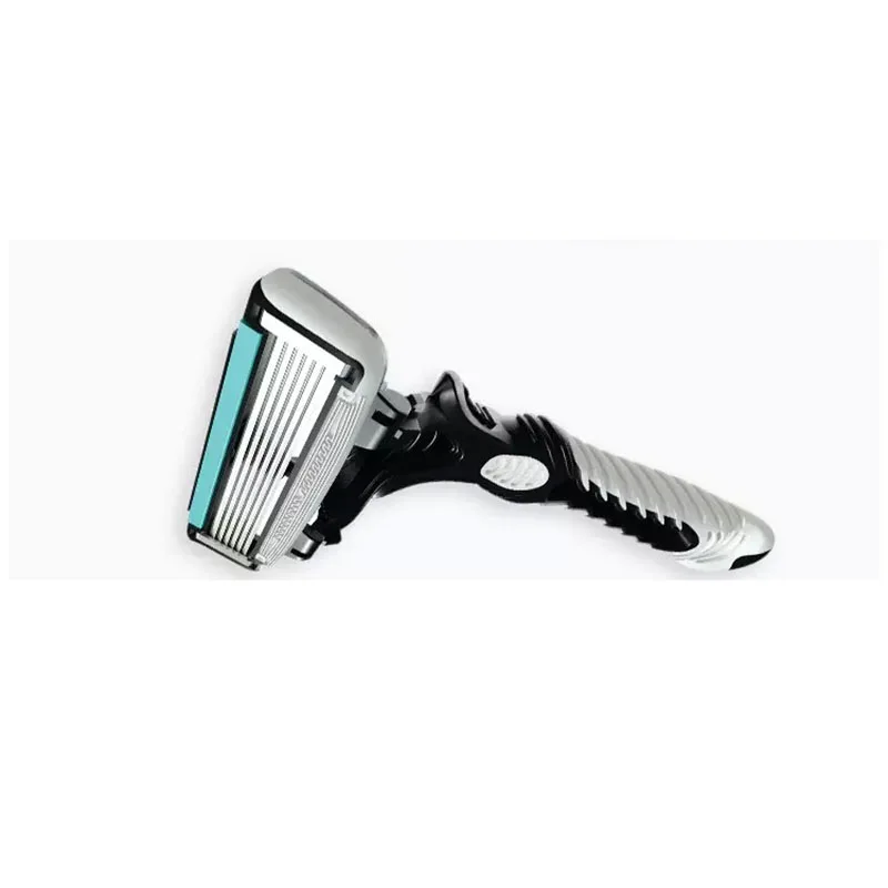 2 шт./лот высококачественные лезвия для бритвы мужчин 6 слоев кассеты бритвенное