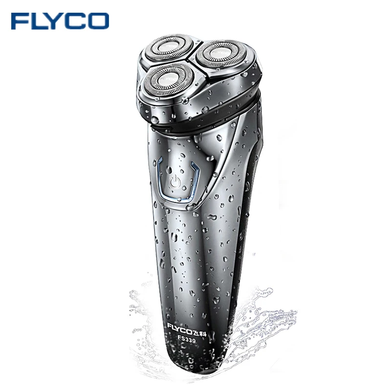 FLYCO мужская бритва для электробритва моющаяся перезаряжаемая вращающаяся 3D