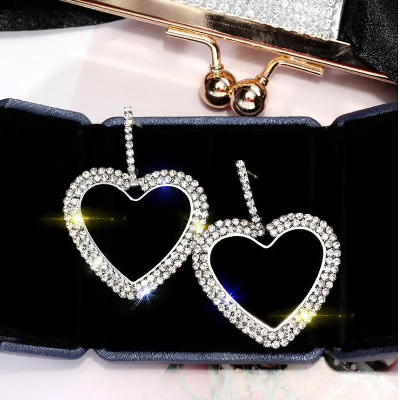 2019 новая инкрустация кристаллами любовь длинные европейские и американские