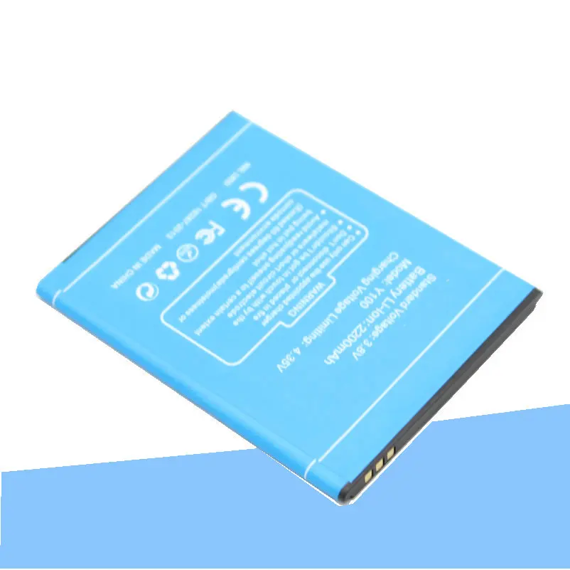 ISkyamS 1x 2200 мАч Высококачественная сменная батарея Для Doogee Y 100 DOOGEE Valencia 2 Y100 Pro