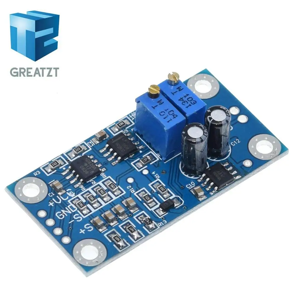 GREATZT AD620 микровольт мВ усилитель напряжения сигнала контрольно измерительная