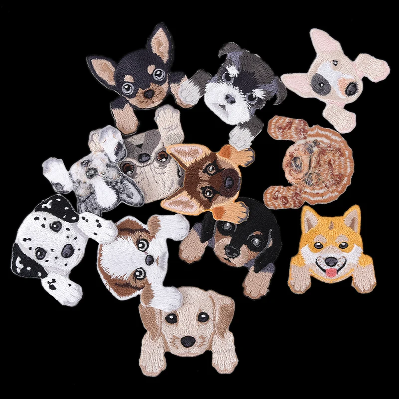 Цельнокроеное платье Симпатичные Чихуахуа Косплей Shiba собака нашивками в виде