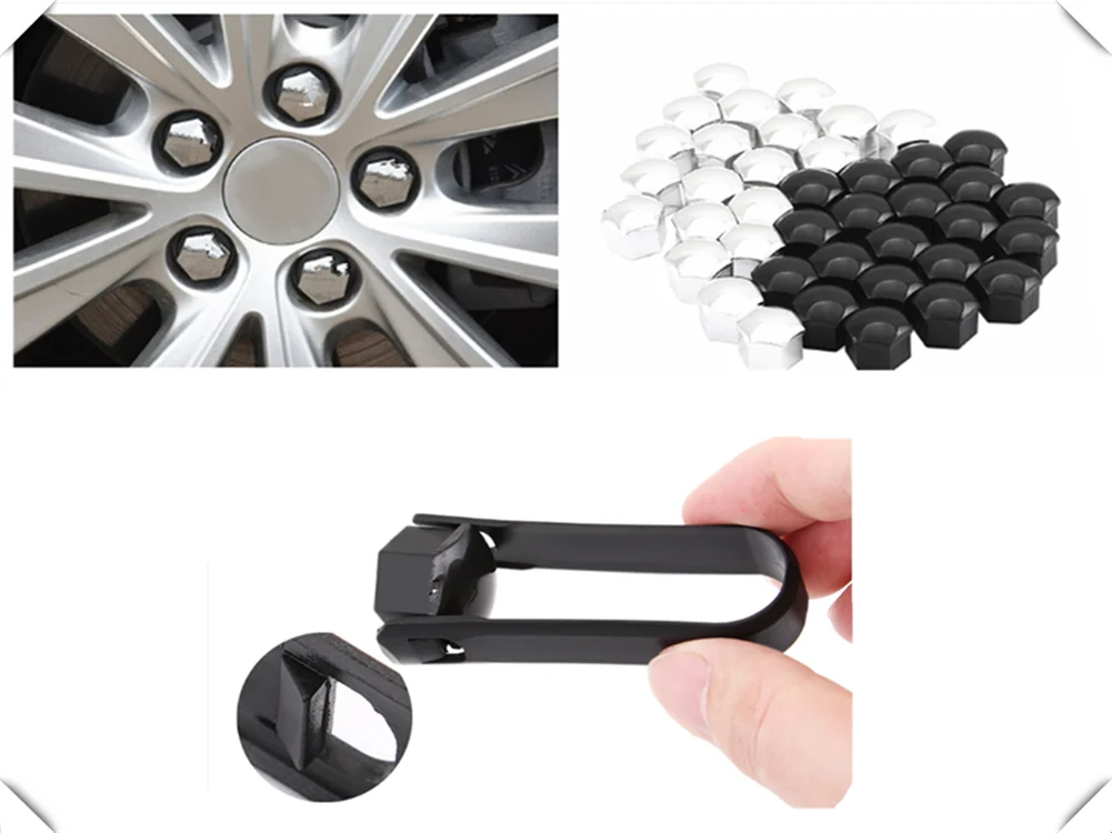 

Auto parts nut bolt tire decoration 17mm / 19mm car shape for Chevrolet Miray Caprice Agile Stingray Aveo5 Matiz Lumina HHR