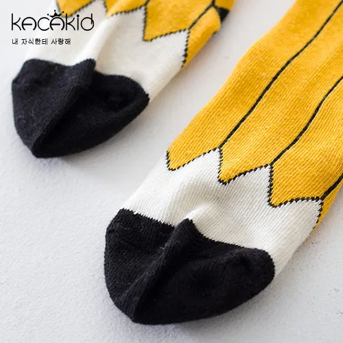 2 пары 2018 г. Осень зима новые хлопковые носки в полоску для мальчиков и девочек