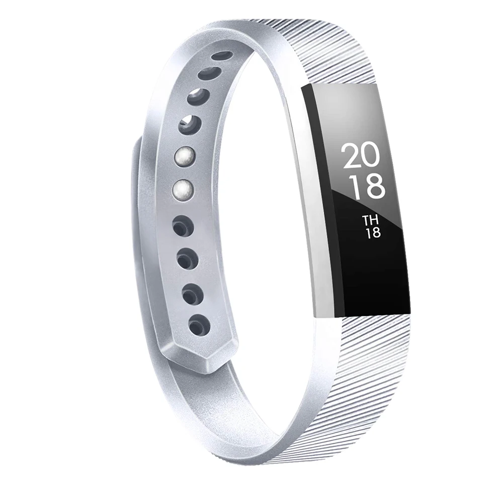 Розовое золото смарт часы ремешок для Fitbit Alta оснастки дизайн Мягкий ТПУ сменный ремешок на запястье для Fitbit Alta HR маленький большой